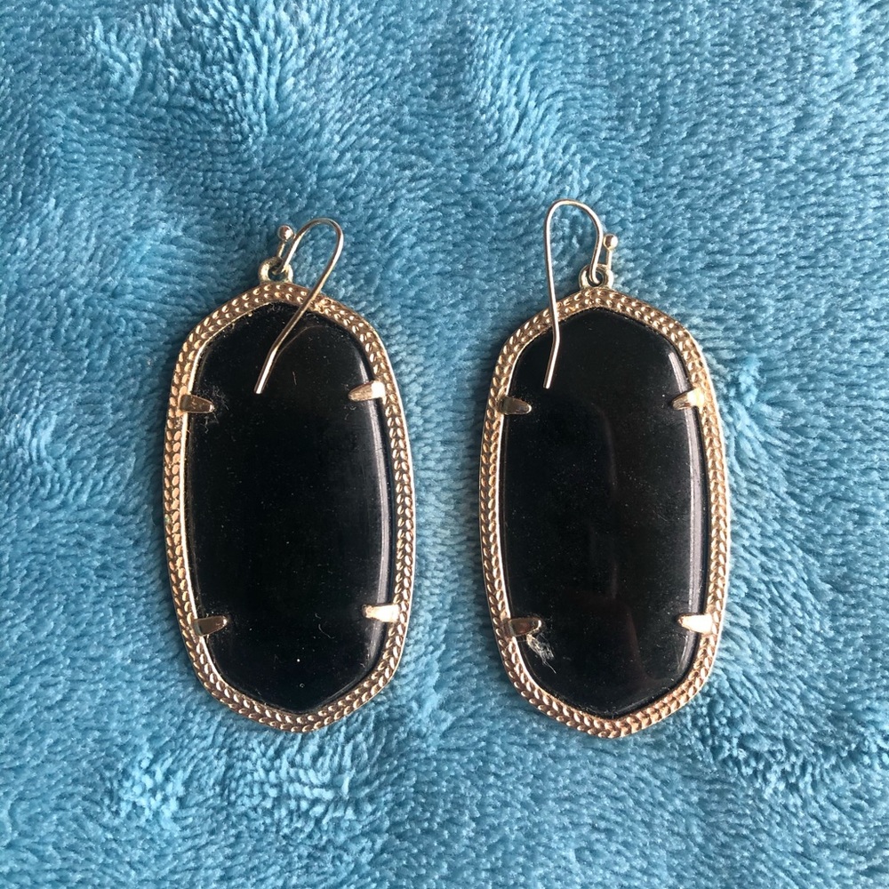 Danielle Gold Statement Earrings